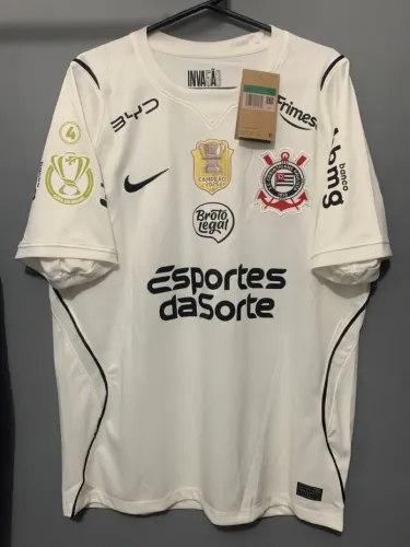 Camisa Corinthians- Campeão copa do Brasil.