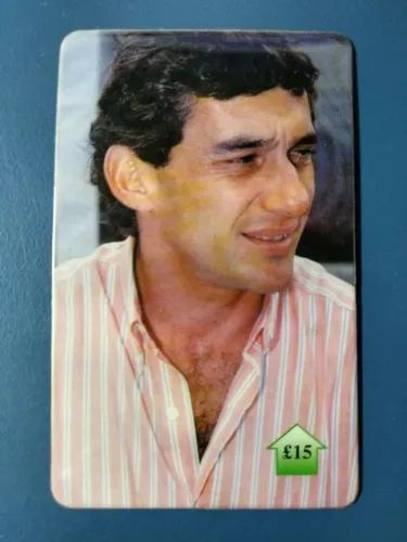 Cards Ayrton Senna - Lote com 36