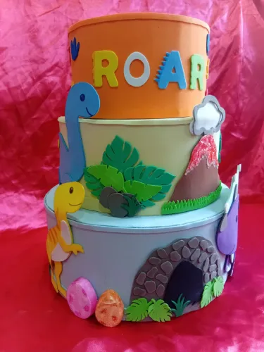 Bolo fake Dinossauro