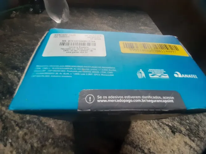 Maquina de cartão mercado pago