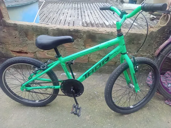Bicicleta Infantil/Juvenil Aro 20 Thor BMX - Verde