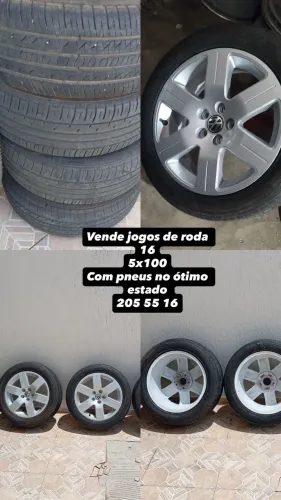 Vendo jogo de rodas original Volkswagen aro 16