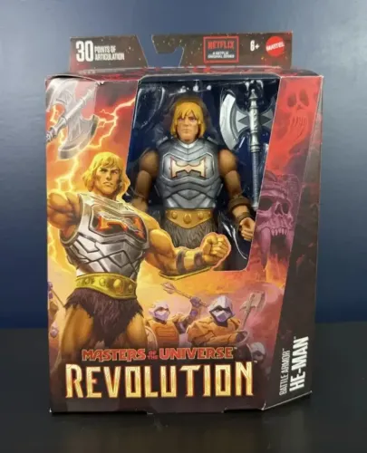 He Man Battle Armor Masterverse Revolution New Eternia