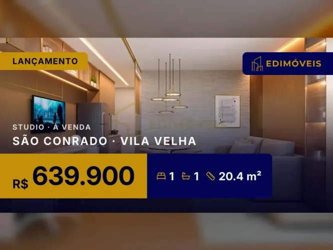 Viva momentos especiais: Studio em São Conrado, Vila Velha, pertinho da Praia de Itaparica