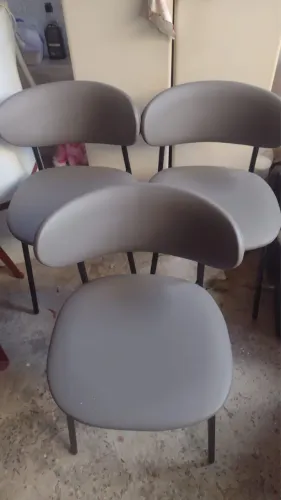 Conjunto 4 cadeiras escritório