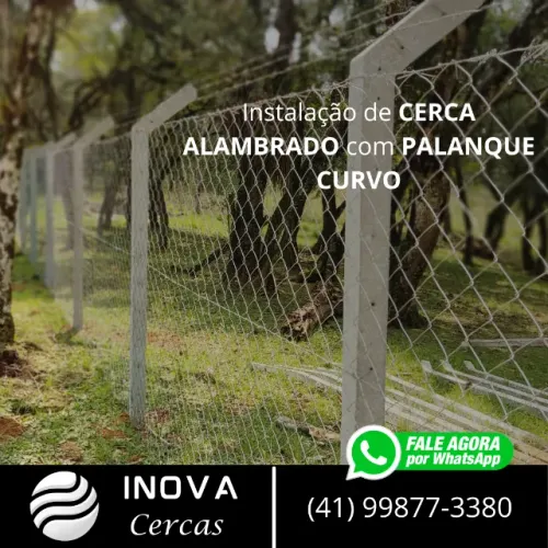 Instalação de Cercamentos de Tela Alambrado, Arame e Palanque