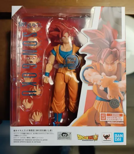 SH Figuarts Dragon Ball Goku Super Saiyan God Bandai 2026