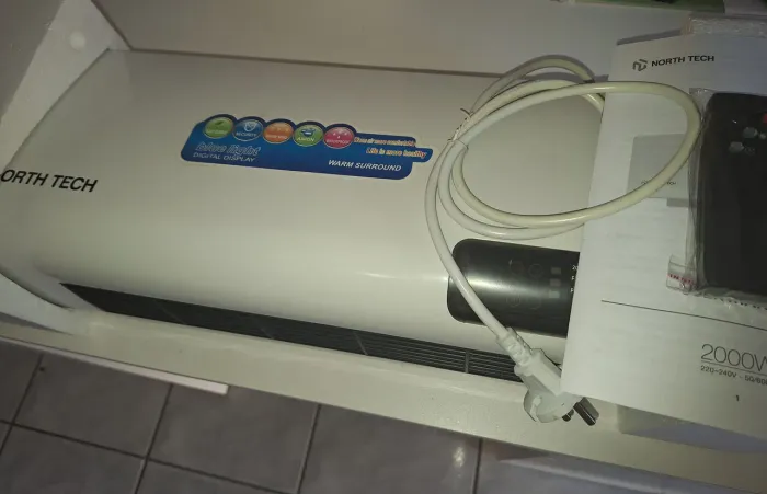 Aquecedor Elétrico de Parede North Tech 2000w 220v