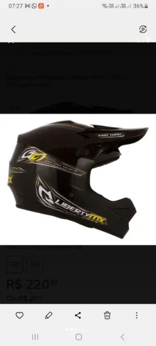 Capacetes Estilo Cross