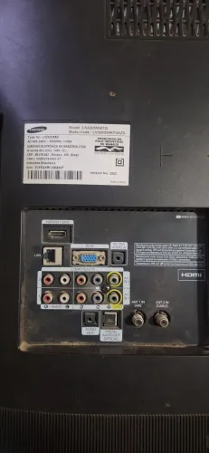 TV Samsung 32 polegadas com defeito