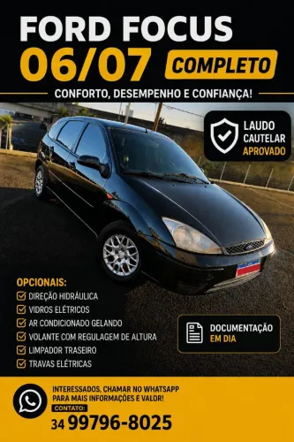 Ford Focus 1.6 S/se/se Plus Flex 8v/16v 5P 2007