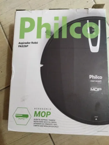 Robô Aspirador Philco 3 em 1 PAS26P Bivolt (Com Mop e Caixa)