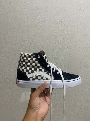 (Nunca Usado) Sapato Vans Skool Xadrez