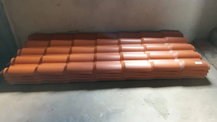 29 Telhas pvc 2,30 X 0,86 pra vender logo!!!
