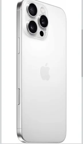 iPhone 16 promax 256 gb 90% saúde bateria White Titanium