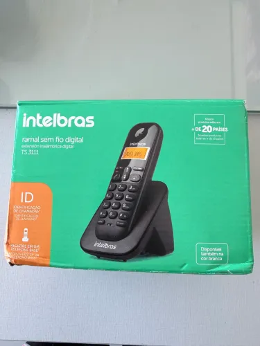 Ramal Intelbras sem fio digital 