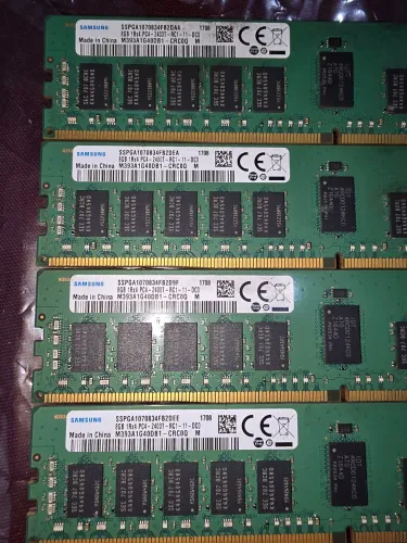Kit Memória DDR4 Servidor 4x8GB (32GB) Samsung ECC 2400MHz compatível com xeon X99