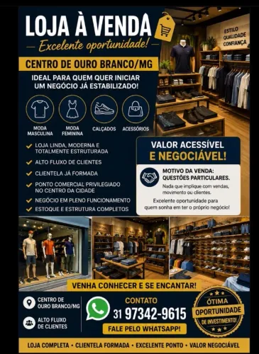 Venda de loja 