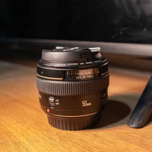 Lente Canon 50mm f1.4 ultrasonic