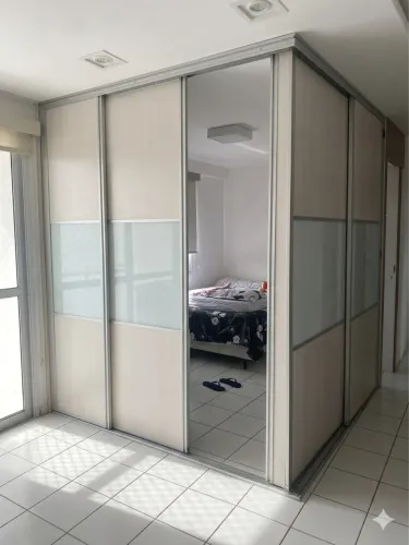 Portas de correr vidro temperado Florense - alto padrão (4 folhas)