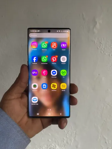 Galaxy note 10+ 256 gb 550 reais 