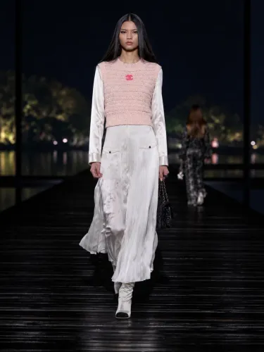 Colete de lã Chanel M