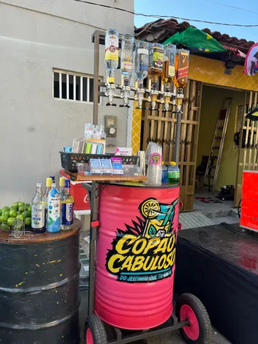 Carrinho de Drink 
