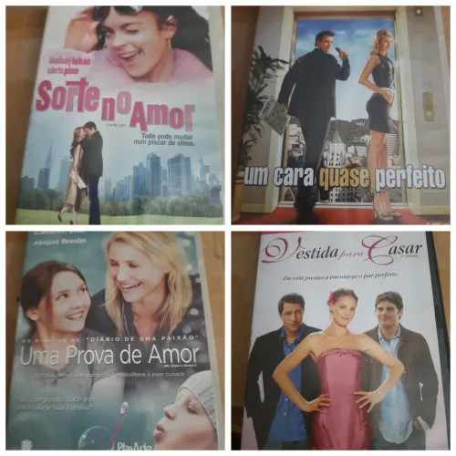 Lote DVDs Romântico 1