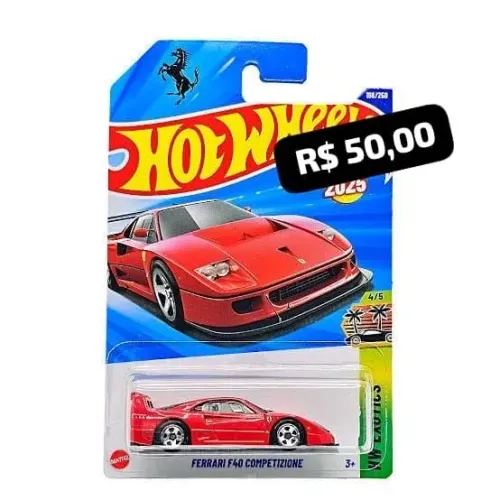 Hotwheels Ferrari f40 Competizione 