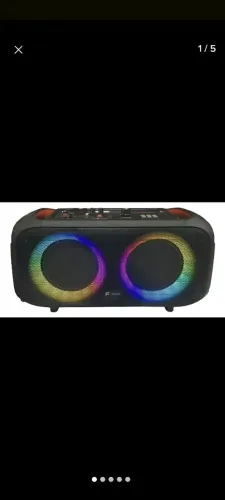 Caixa de som amplificada 800w bluetooth, karaokê, rádio FM