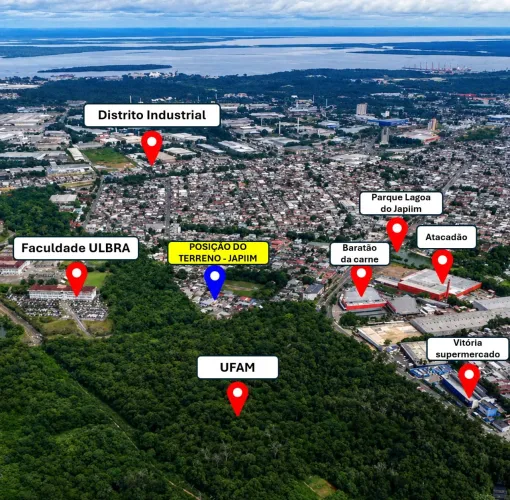 Terreno no japiim - Ótima localização - Zona Sul