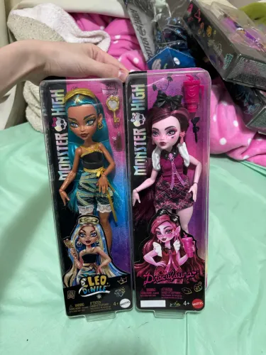 Lote Monster High - Draculaura e Cleo