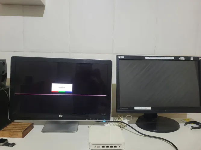 MONITORES HP COM DEFEITO LEIA DESCRIÇÃO