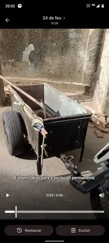 Carrinho de geladeira reforçado
