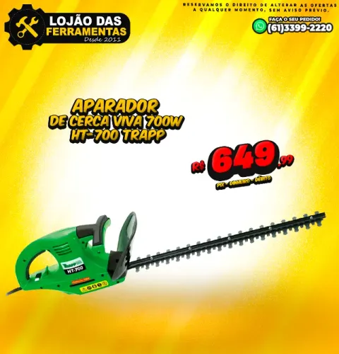 Aparador de Cerca Viva 700w HT-700 Trapp