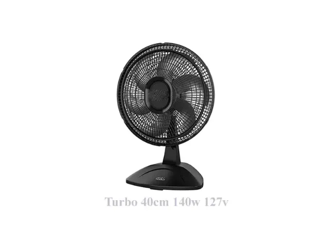 Ventilador de Mesa Cadence Refresh Turbo, 40cm 140w 127v  
