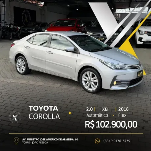 Toyota Corolla XEI 2.0 Flex 16V Aut. 2018