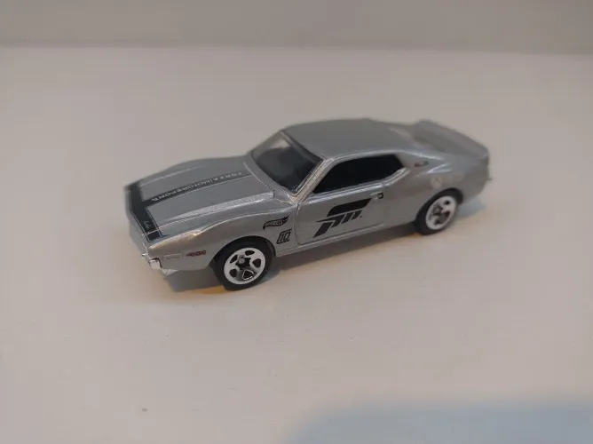 Carrinho Hotwheels Forza Xbox AMC Javelin AMX 2012 Loose Novo Hot Wheels 1:64