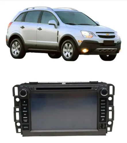Central multimídia Chevrolet Captiva 