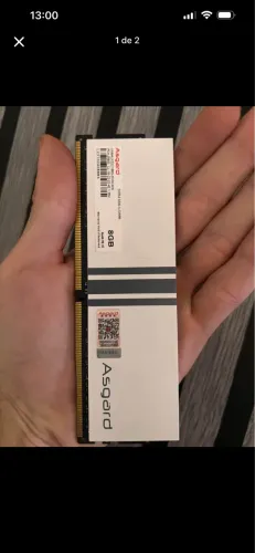 Memória ram 8GB (16gb) RGB