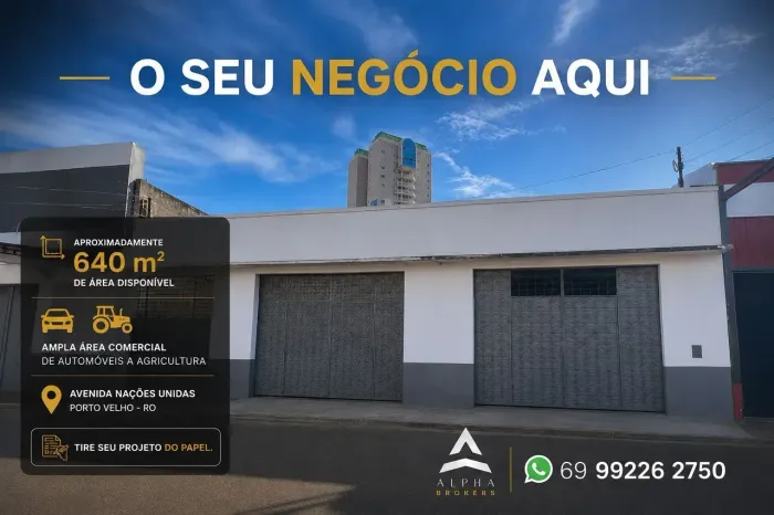 Locação - Galpão na Av. Nações Unidas