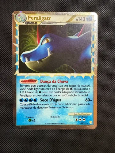 Carta Pokémon Feraligatr Prime (108/123)