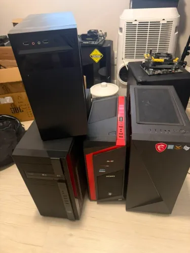 Lote 4 Gabinetes para PC Desktop Gamer