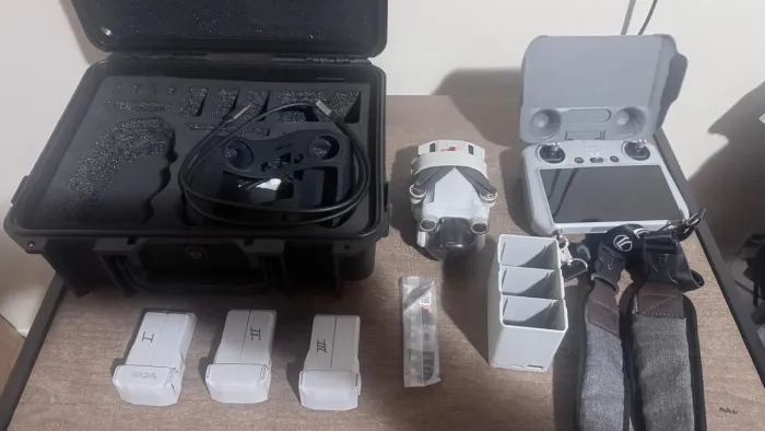 Drone DJI MINI 3 PRO com acessórios- Novíssimo