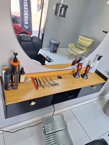 Bancada salao barbearia