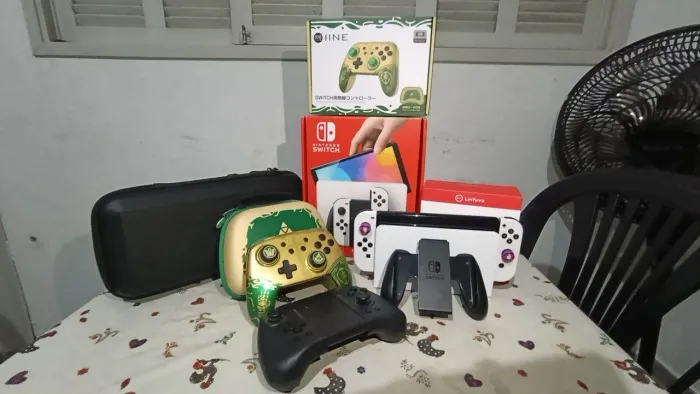 Nintendo Switch oled 128gb desbloqueado 