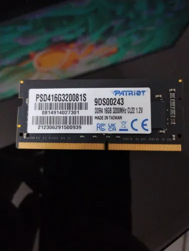Memória Ddr4 16 gb