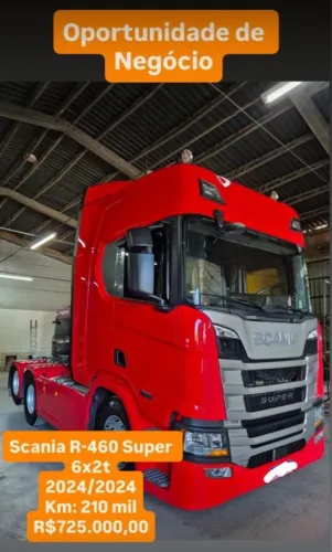SCANIA R460 SUPER 6x2