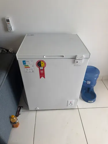 Freezer horizontal Philco branca 