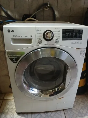 Máquina LG lava a quente - tecnologia a sua disposição